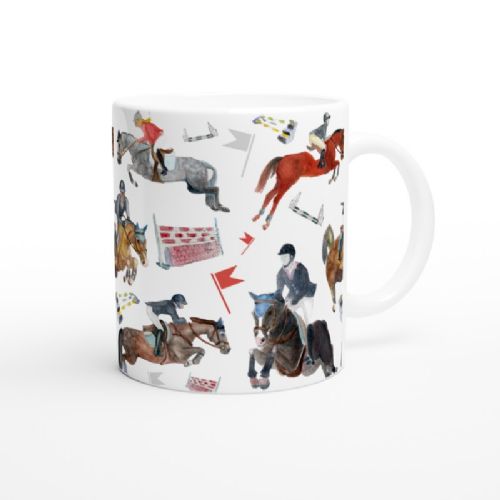 Showjumping Riders Mug